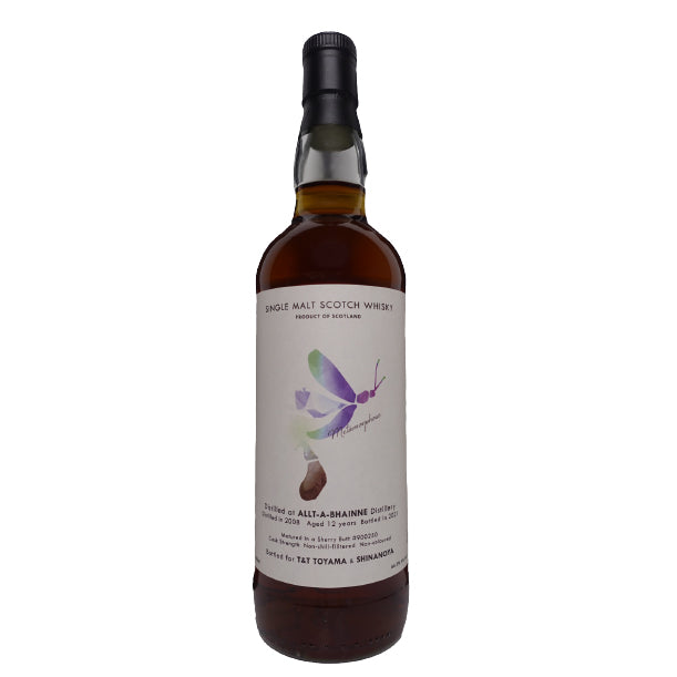 Allt A Bhainne 2008 12-Year-Old 64.3% Sherry Butt / T&T Toyama & Shinanoya Metamorphose